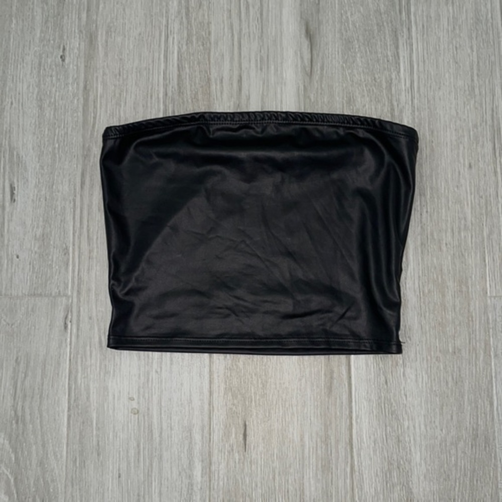 Vegan Leather Bustier